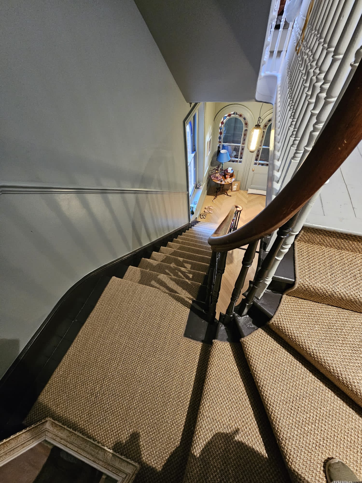 Kersaint Cobb Sisal Tigers Eye Flint installation in Shepherds Bush-1