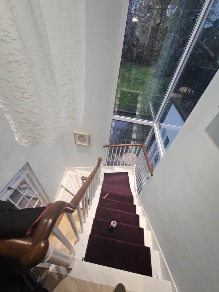 Westex Flooring Ultima Twist Aubergine Carpet Installation in Chelsea, Home