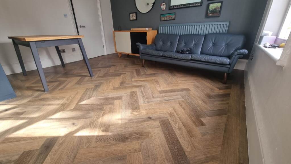 Amtico Spacia Noble Oak Installation in Chelsea, Luxury Vinyl Tile (LVT) Flooring, Wood Flooring, Home