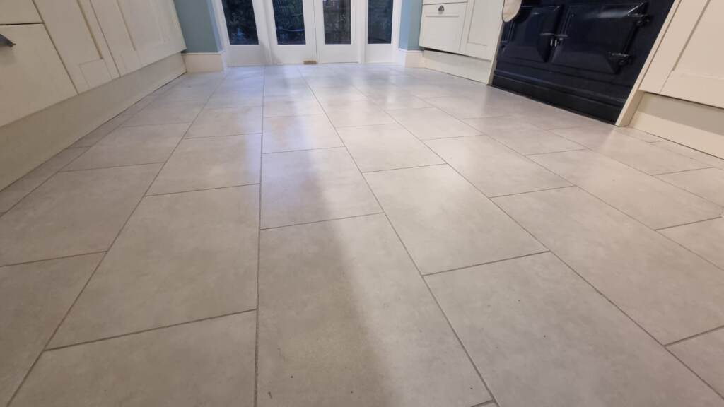 Amtico Spacia Snow Installation in Camden, Luxury Vinyl Tile (LVT) Flooring, Home