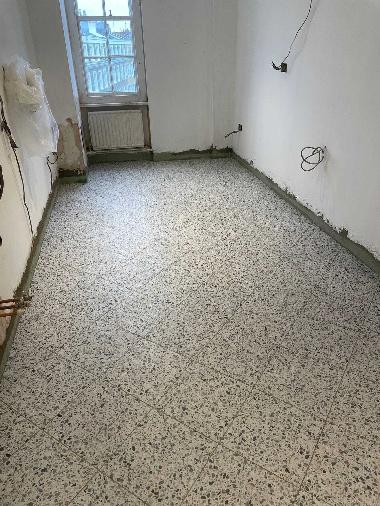Amtico Spacia Terrazzo Negroni Installation in Borough Carpet - Amtico Flooring - Carpet - Vinyl Flooring
