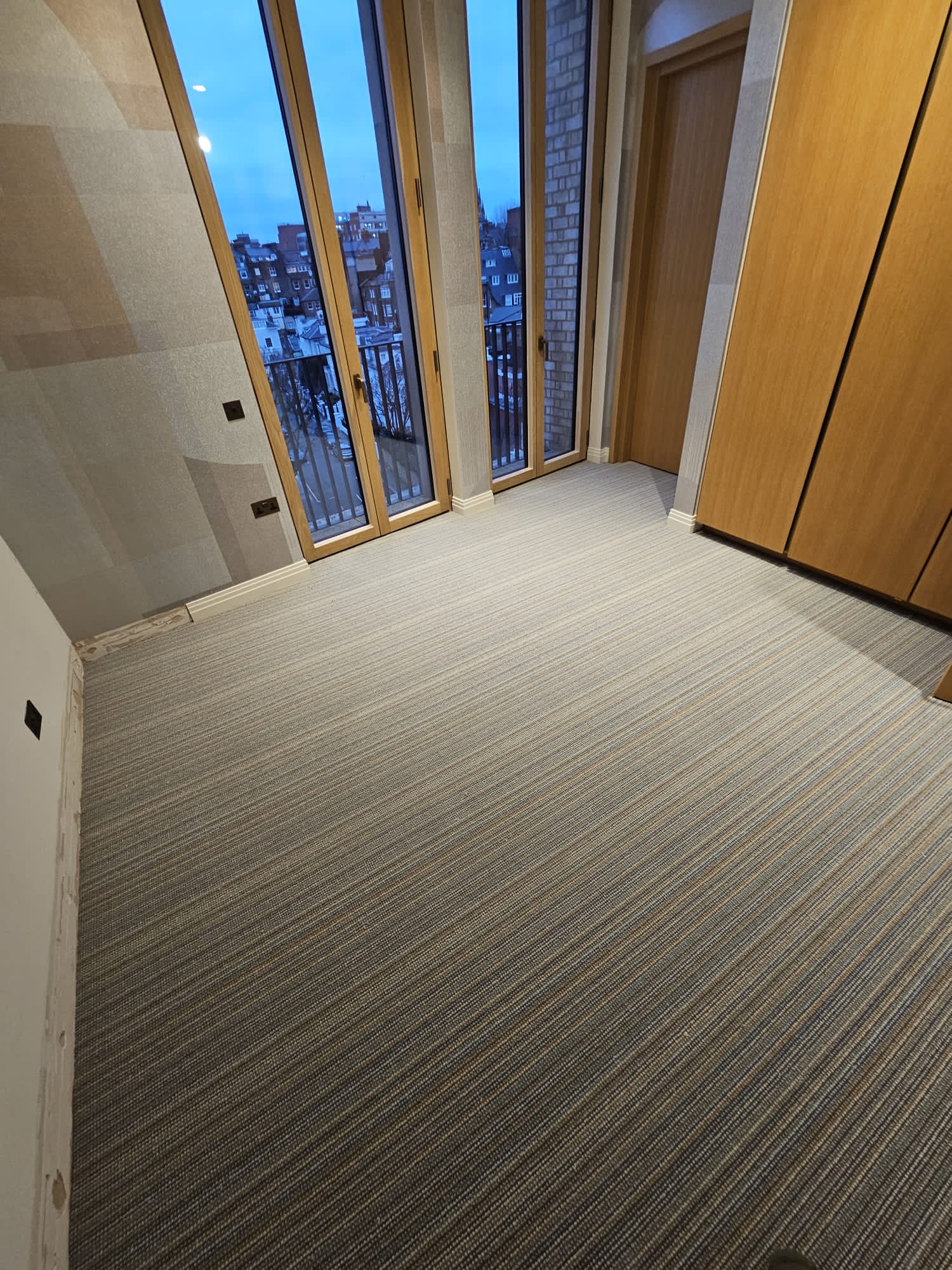 Elements London Africa Macaw carpet installation in Richmond-1