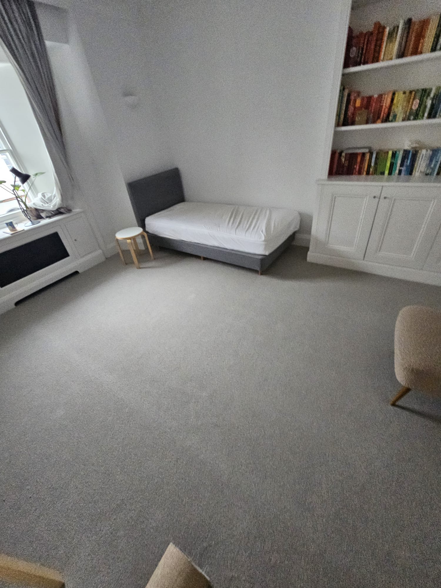 Likewise Floors Ewehurst Eucalyptus carpet installation in Wimbledon-0