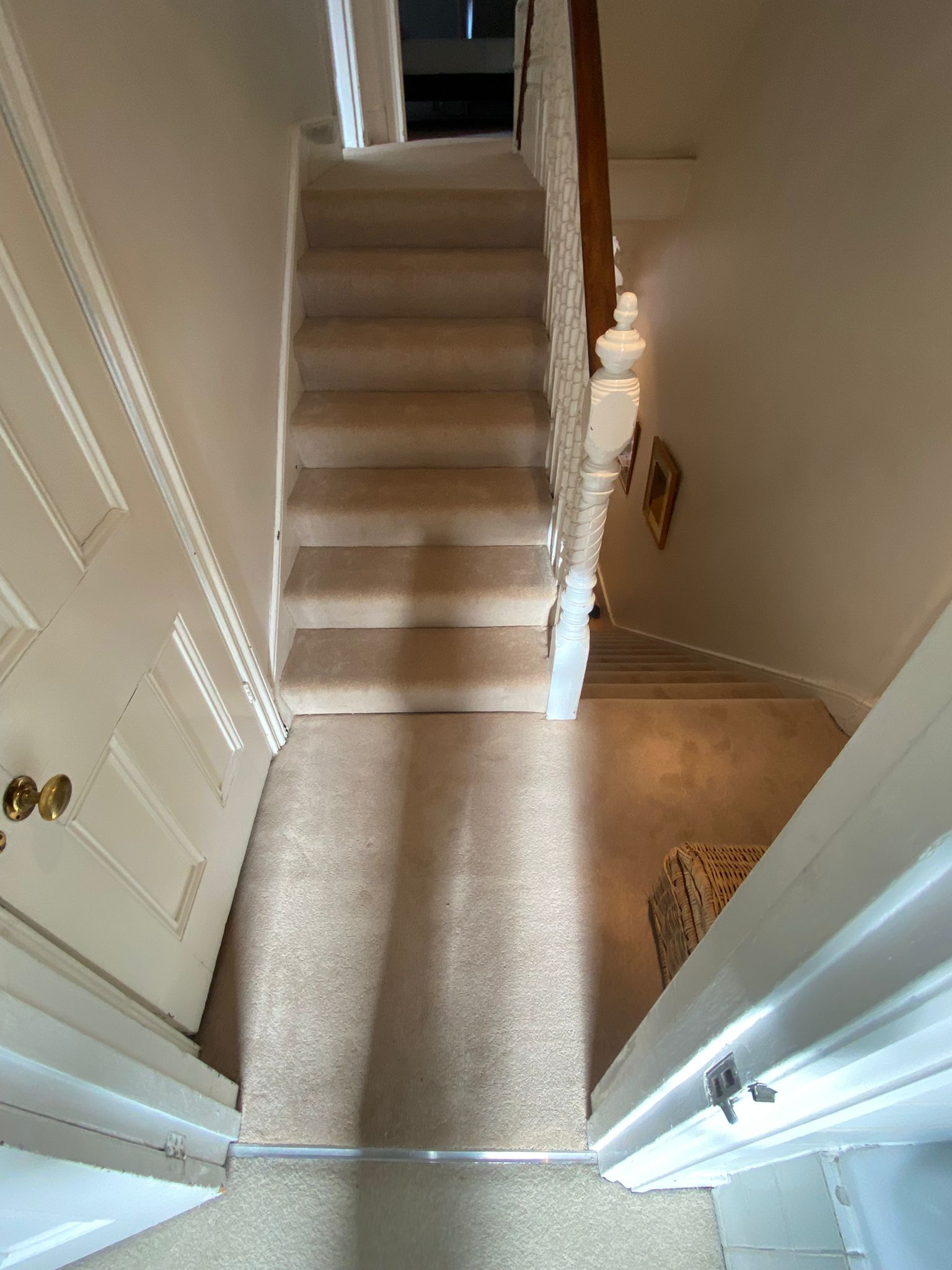 Westex Flooring Ultima Twist Hessian carpet installation in Belgravia-2