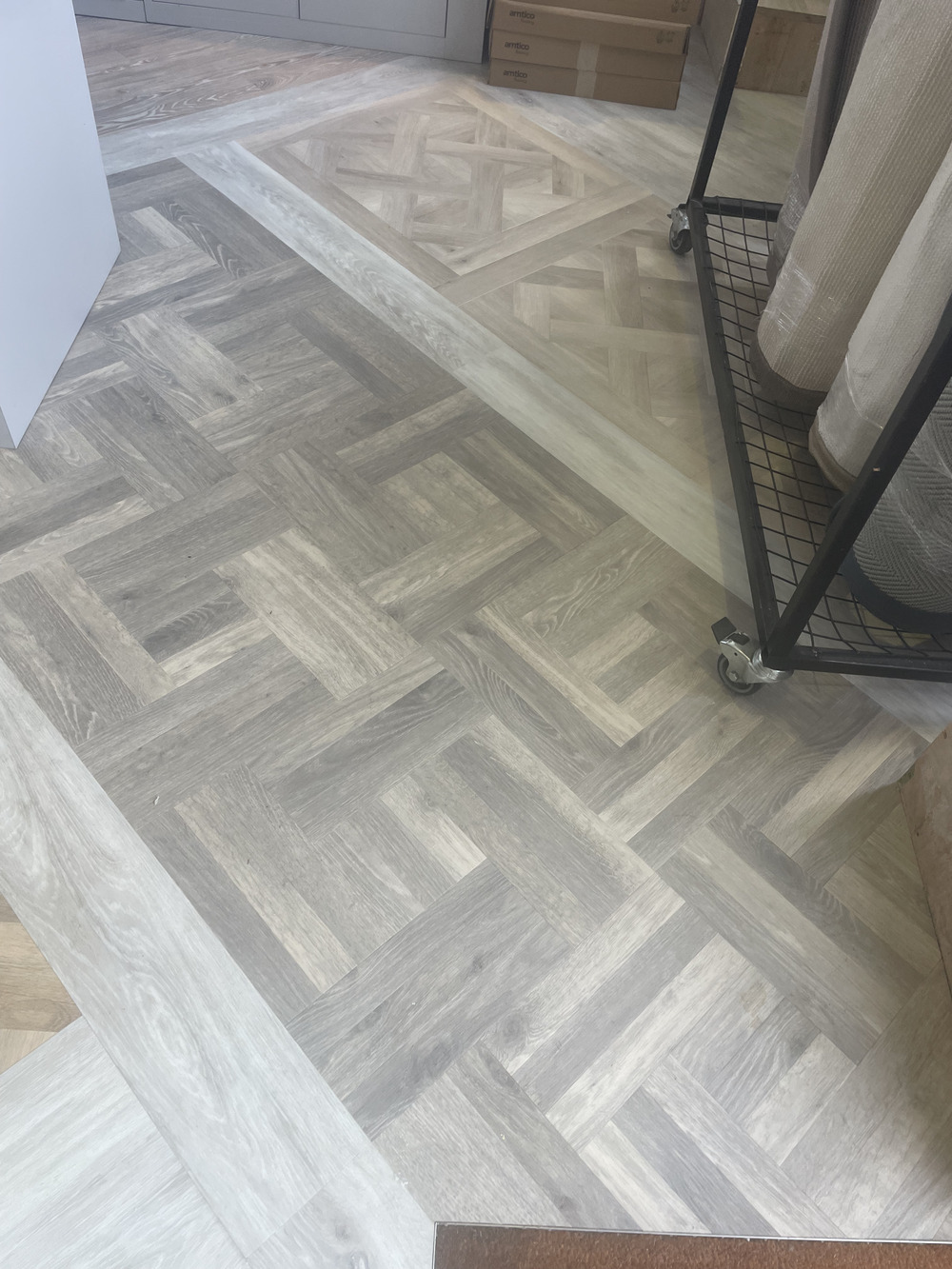 Amtico Flooring installations to our Fulham & Chelsea Flooring showroom-1