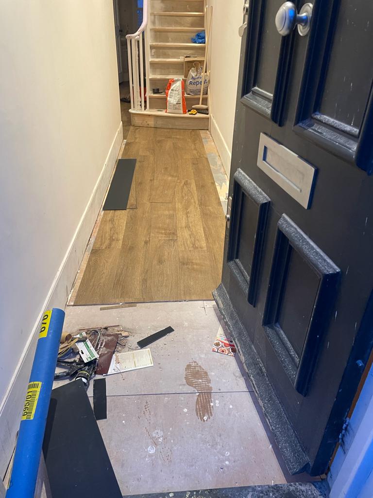 Amtico Signature Brushed Oak installation in Kilburn-0