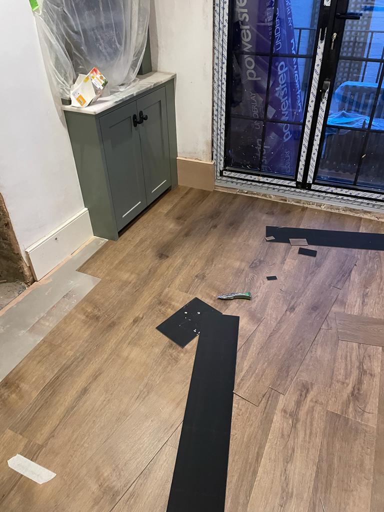 Amtico Signature Brushed Oak installation in Kilburn-1