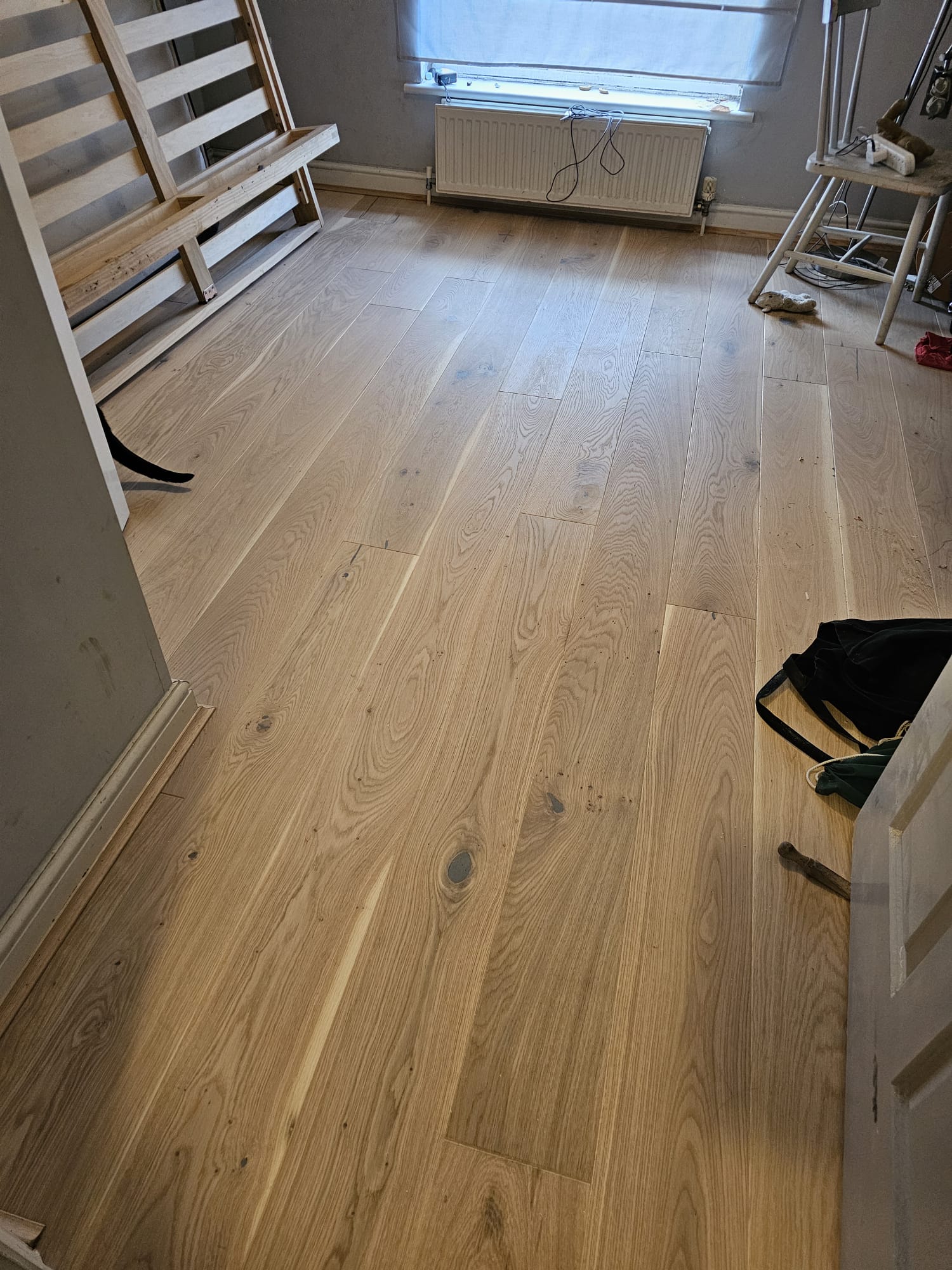 Atkinson Kirby Tanami Oak Brushed Natural Oil wood flooring installation in Lambeth-0
