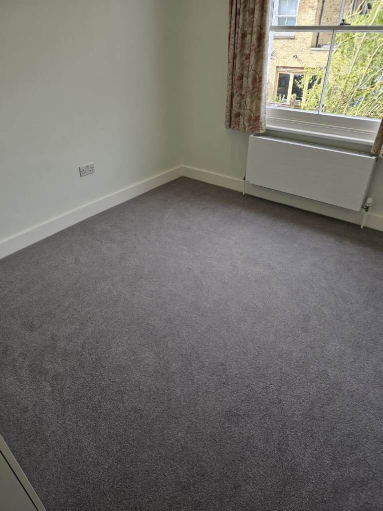 Hugh Mackay Carpets Durham Twist Silver Satin Installation in Canary Wharf, Carpet, Home