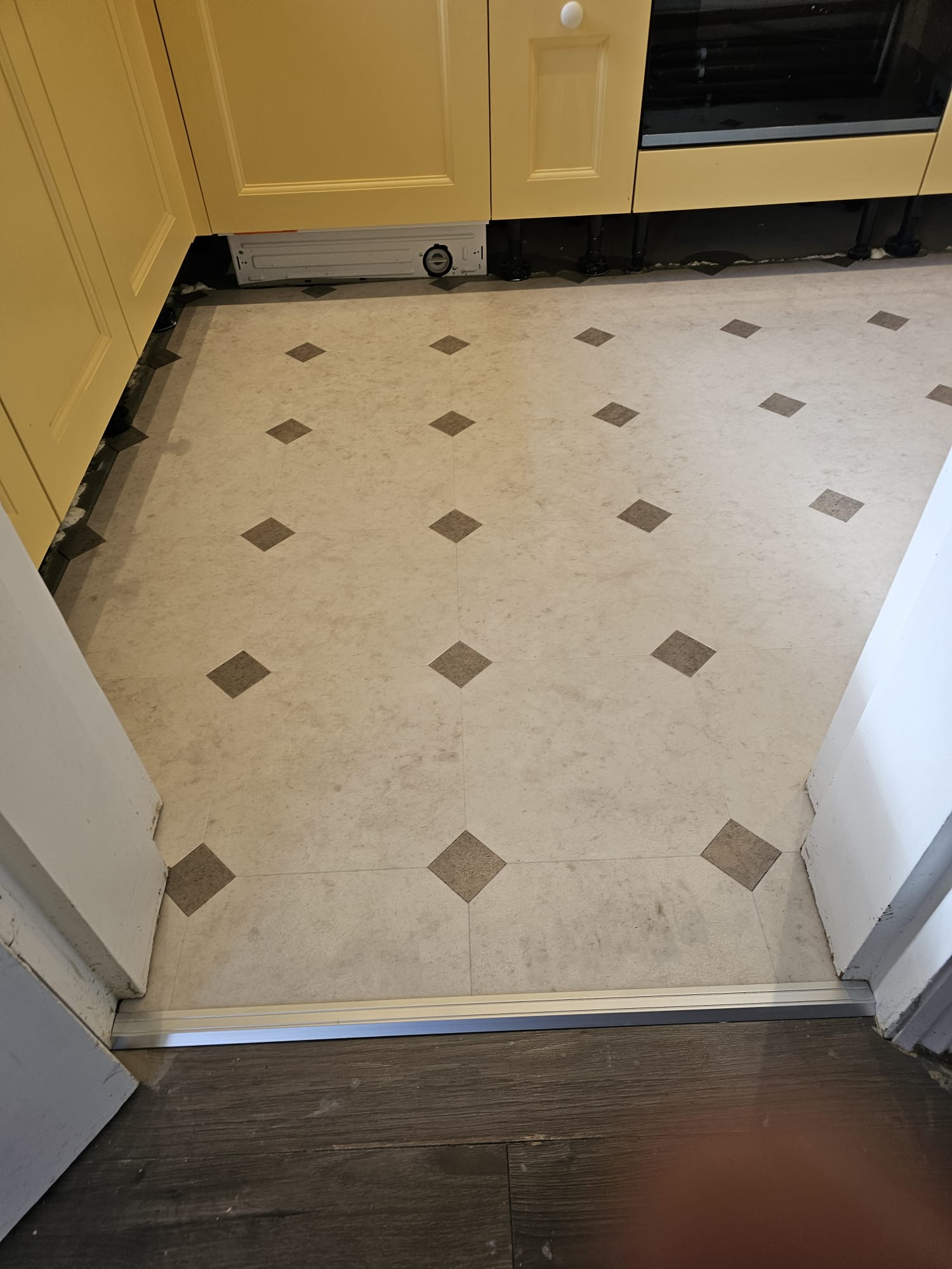 Amtico Signature Key Stone Small DC514 installation in Docklands-0
