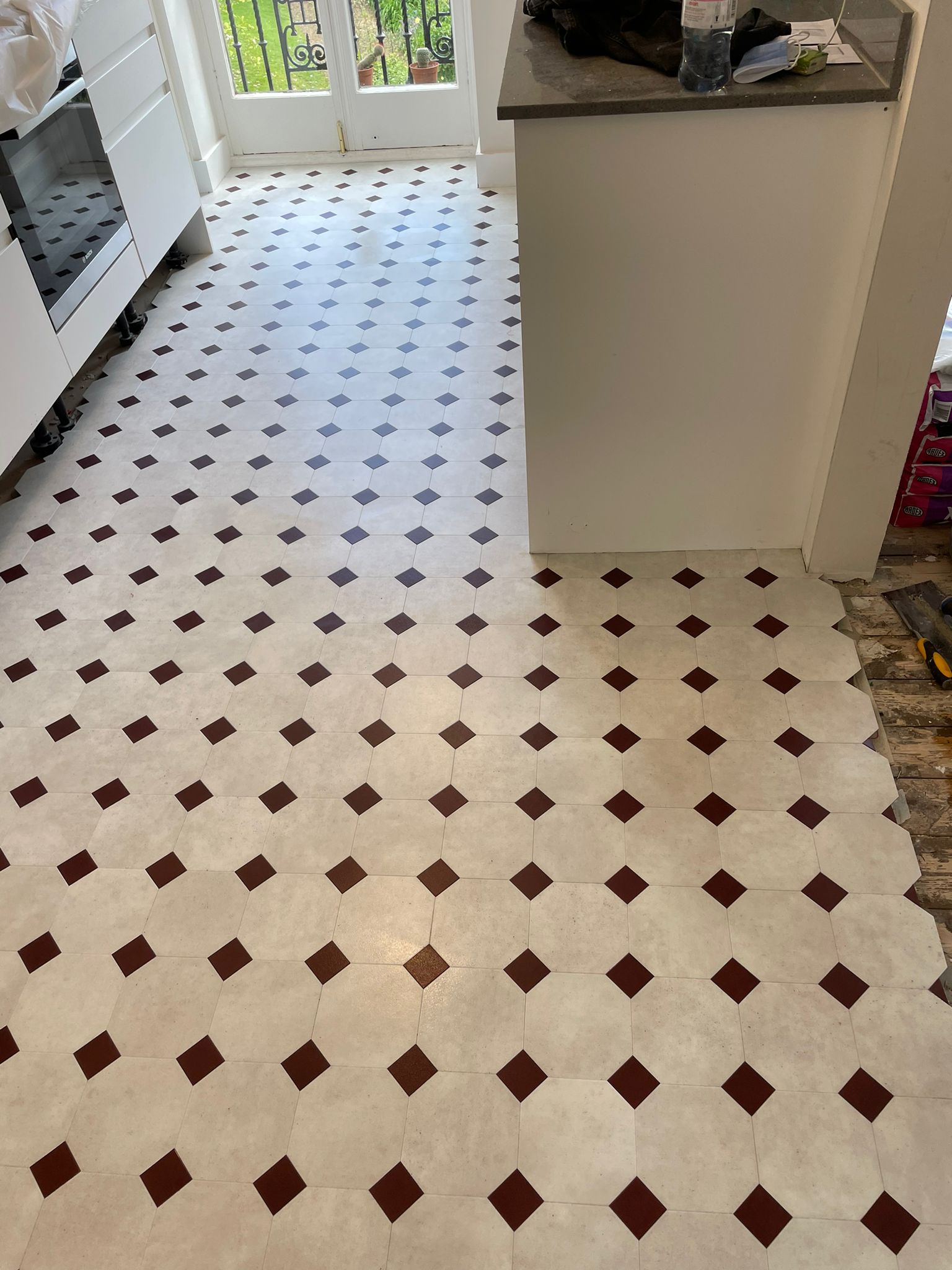 Amtico Signature Keystone Mini EP305 installation in Earls Court-0