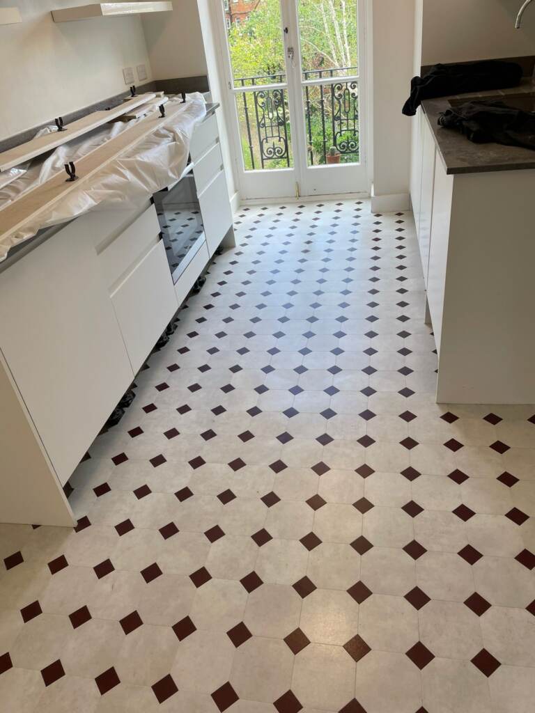 Amtico Signature Keystone Mini EP305 Installation in Earls Court, Luxury Vinyl Tile (LVT) Flooring, Home