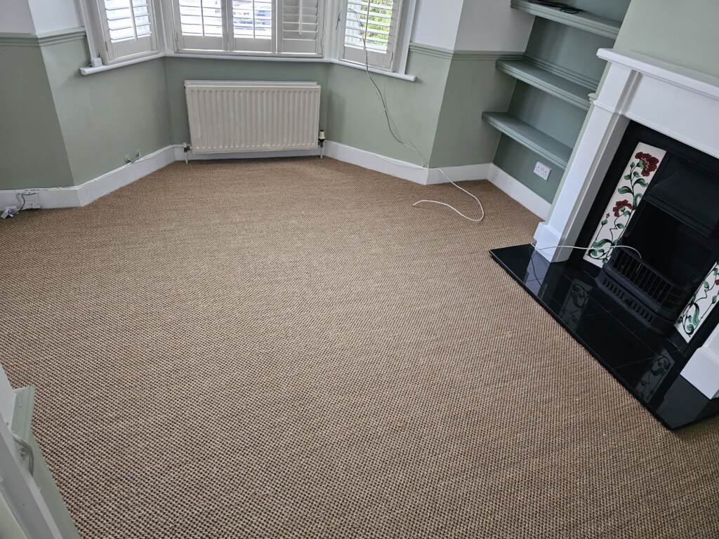Fibre Carpets Sisal Bengal Raj Installation In Croydon - Carpet - Croydon - Residential