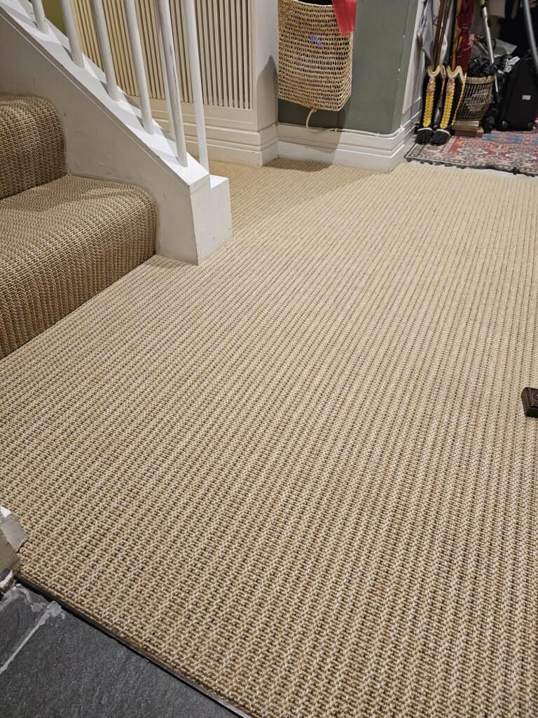 Unnatural Flooring New England Amarilla NE6072 Carpet Installation in Hampstead, Home