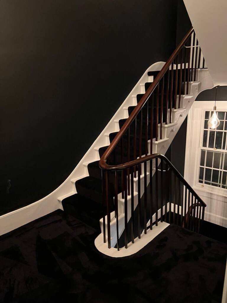 Westex Flooring Silken Velvet Liquorice Carpet Installation in Acton, Home