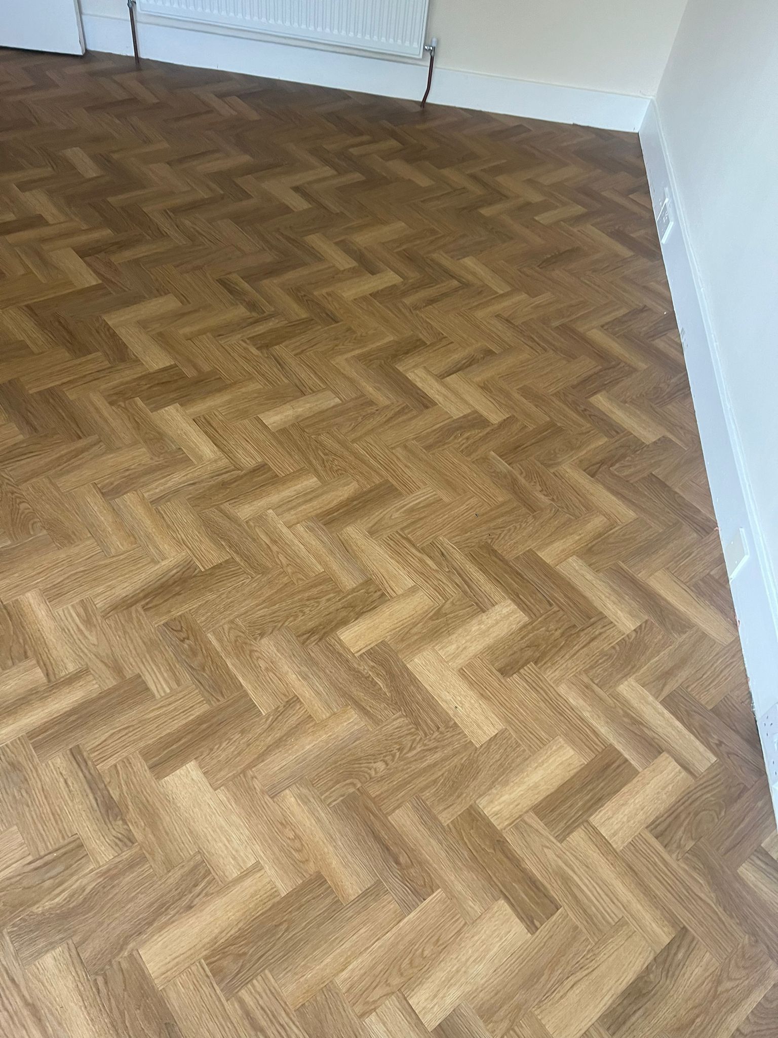 Amtico Spacia Honey Oak Installation in Wimbledon Wood Flooring - Amtico Flooring - Carpet - Wood Flooring