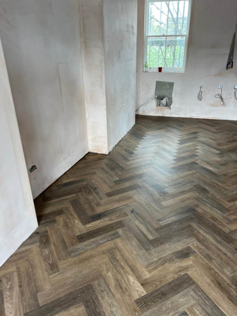 Amtico Spacia Noble Oak Installation in Ealing, Luxury Vinyl Tile (LVT) Flooring, Wood Flooring, Home