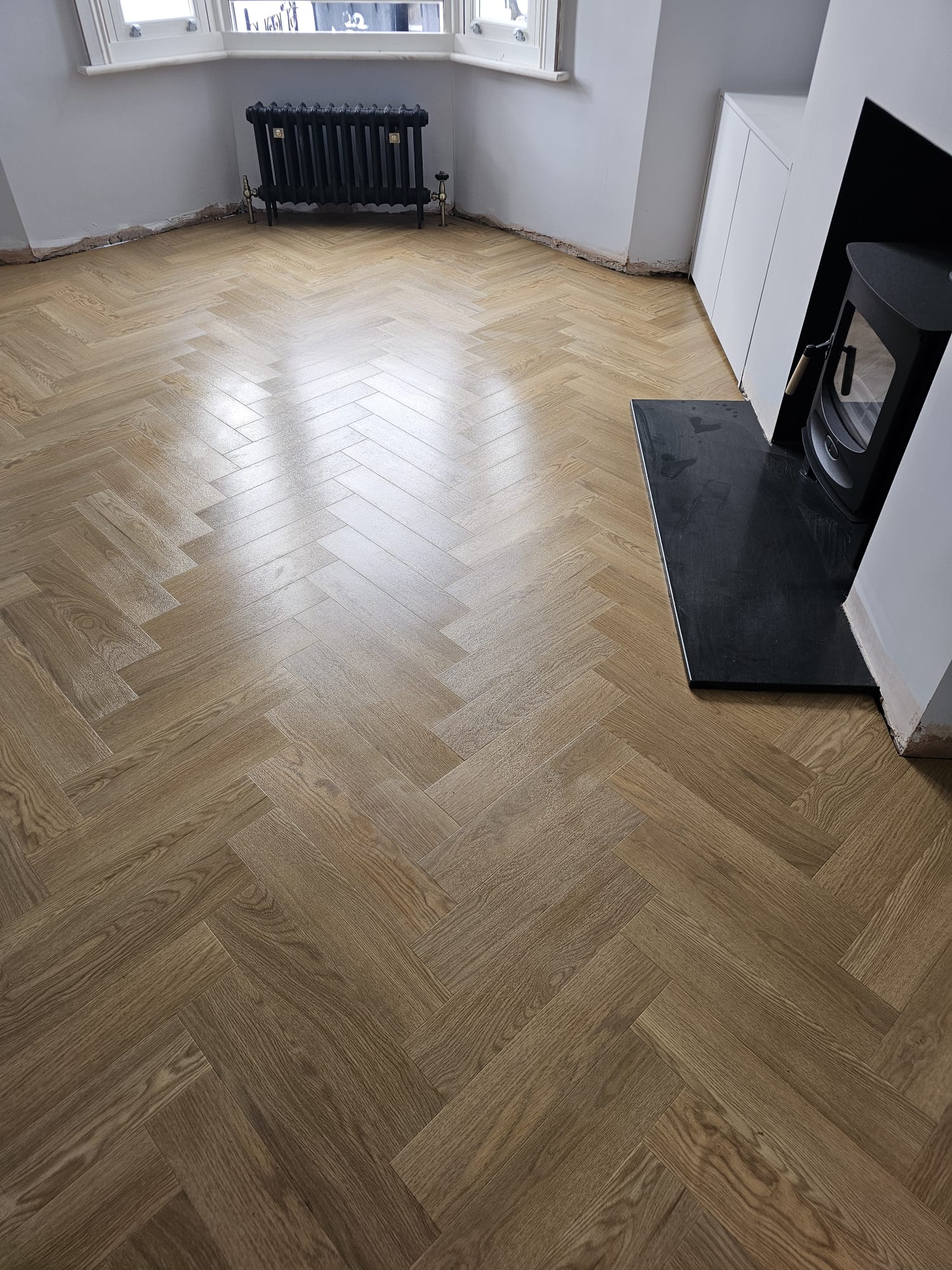 Amtico Spacia Pale Ash installation in Mayfair-2