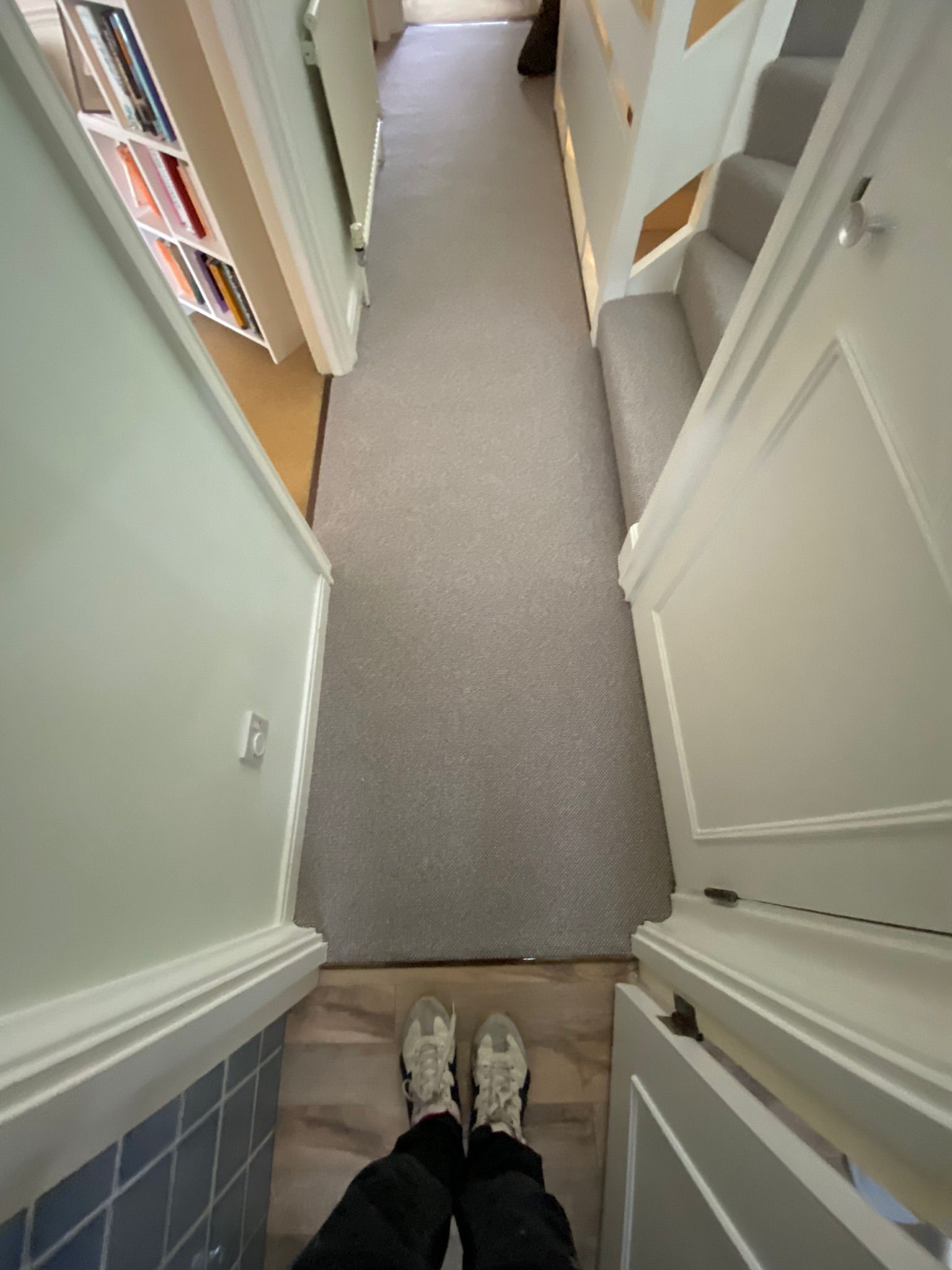 Best Wool Carpets Kensington Sepia installation in Docklands-1