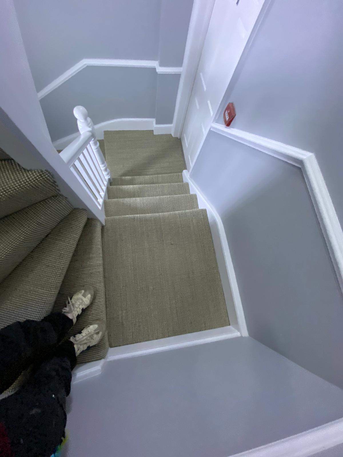 Cormar Carpets Linwood Fyfield Frost installation in Pimlico-0