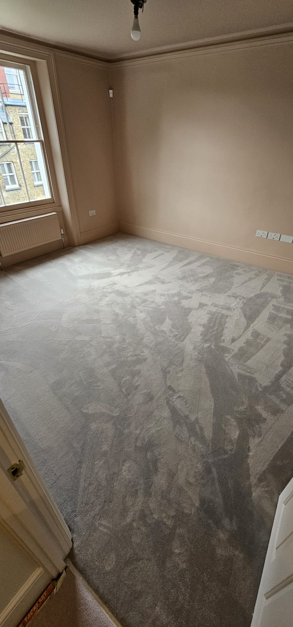 Elements London Wall Street Mojito carpet installation in Barnes-0