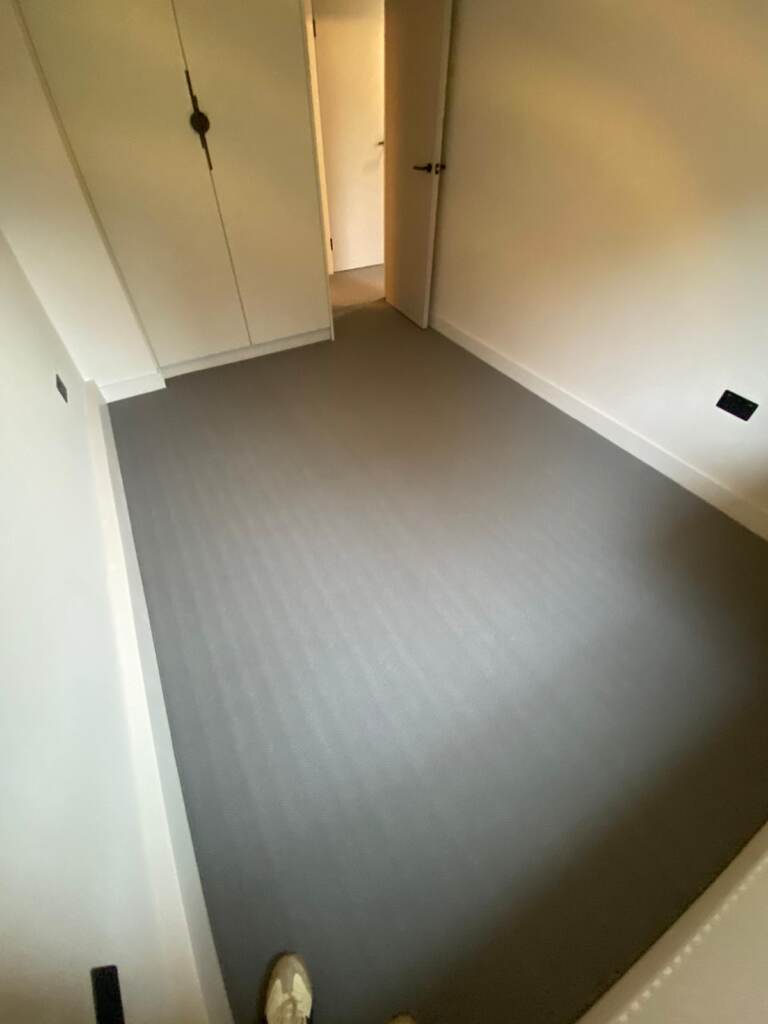 Kersaint Cobb Wool Cascade Steel Armour Carpet Installation in Clapham, Home