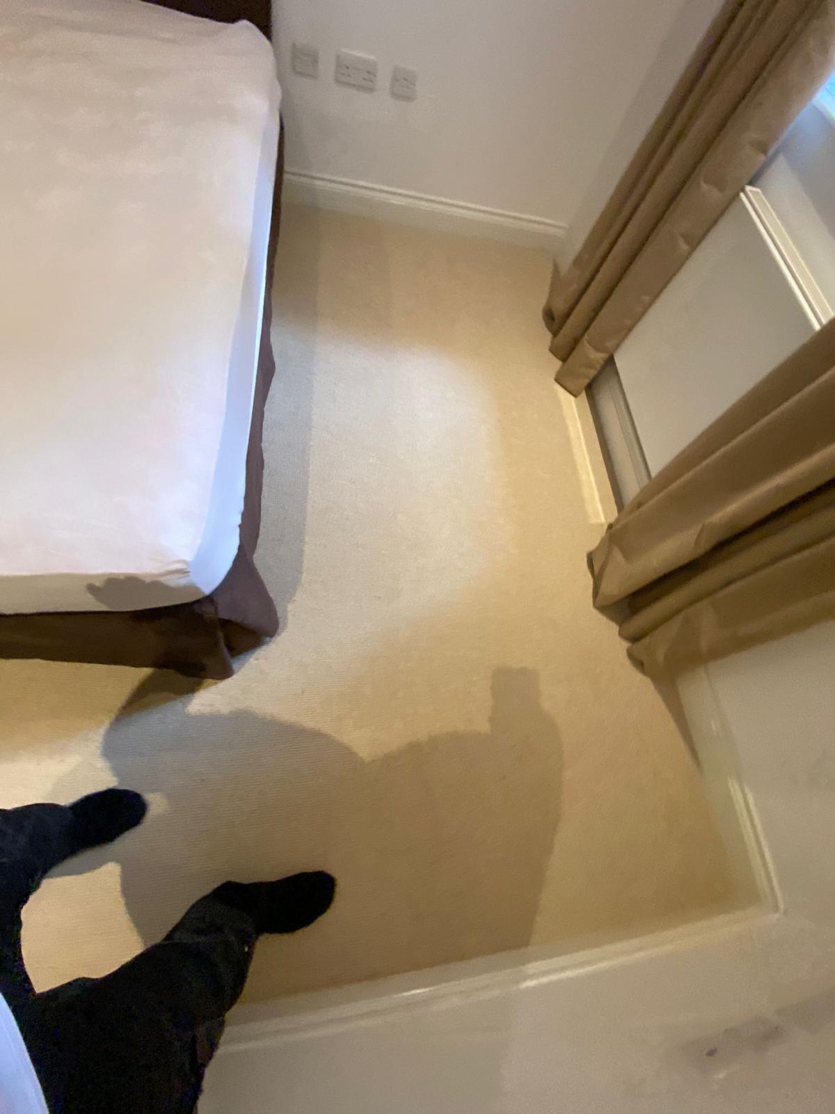 Telenzo Carpets Burford Bridge Ivory installation in St John's Wood-1