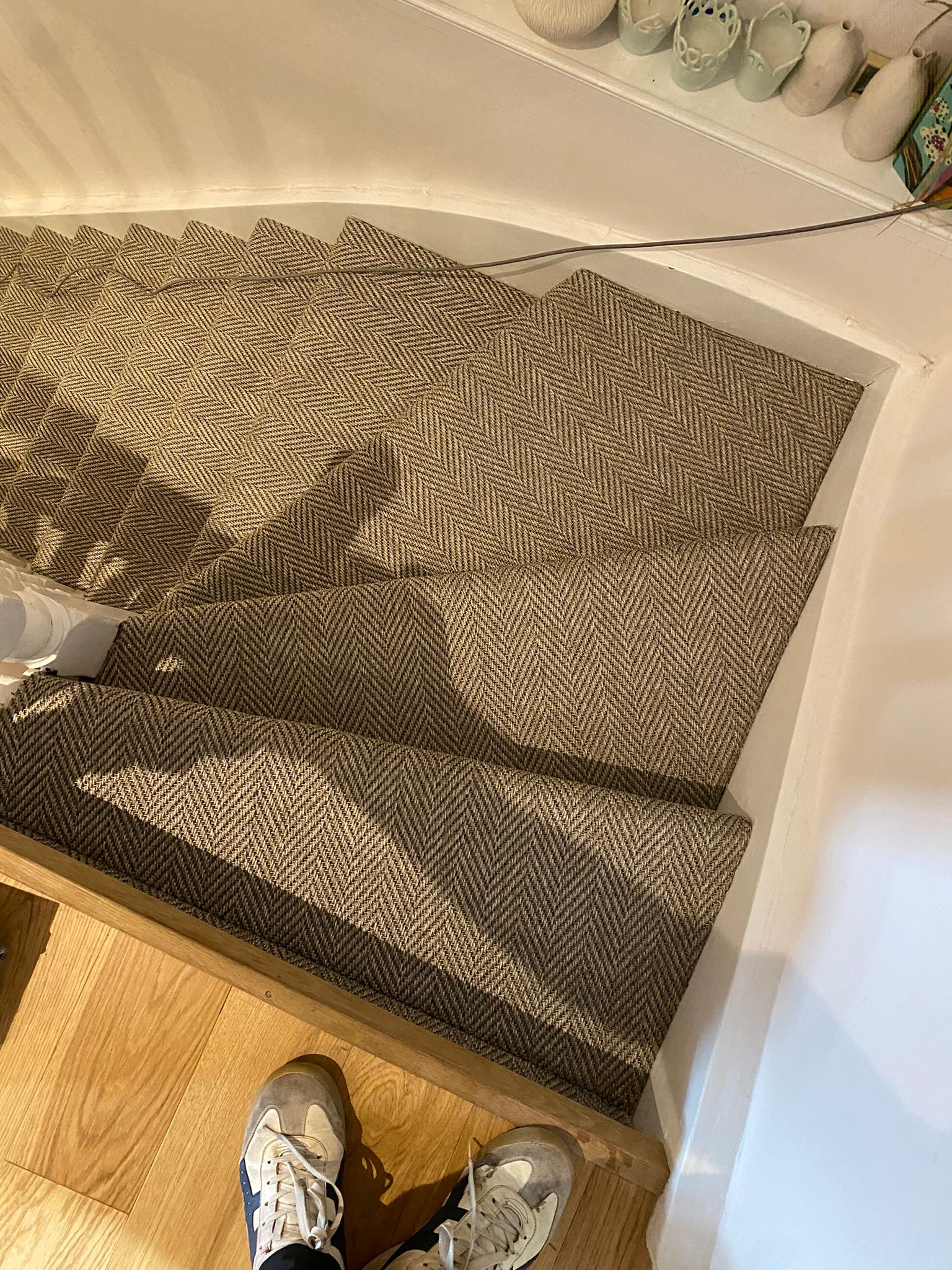 Unnatural Flooring New England Bar Harbor NE6019 carpet installation in Pimlico-2