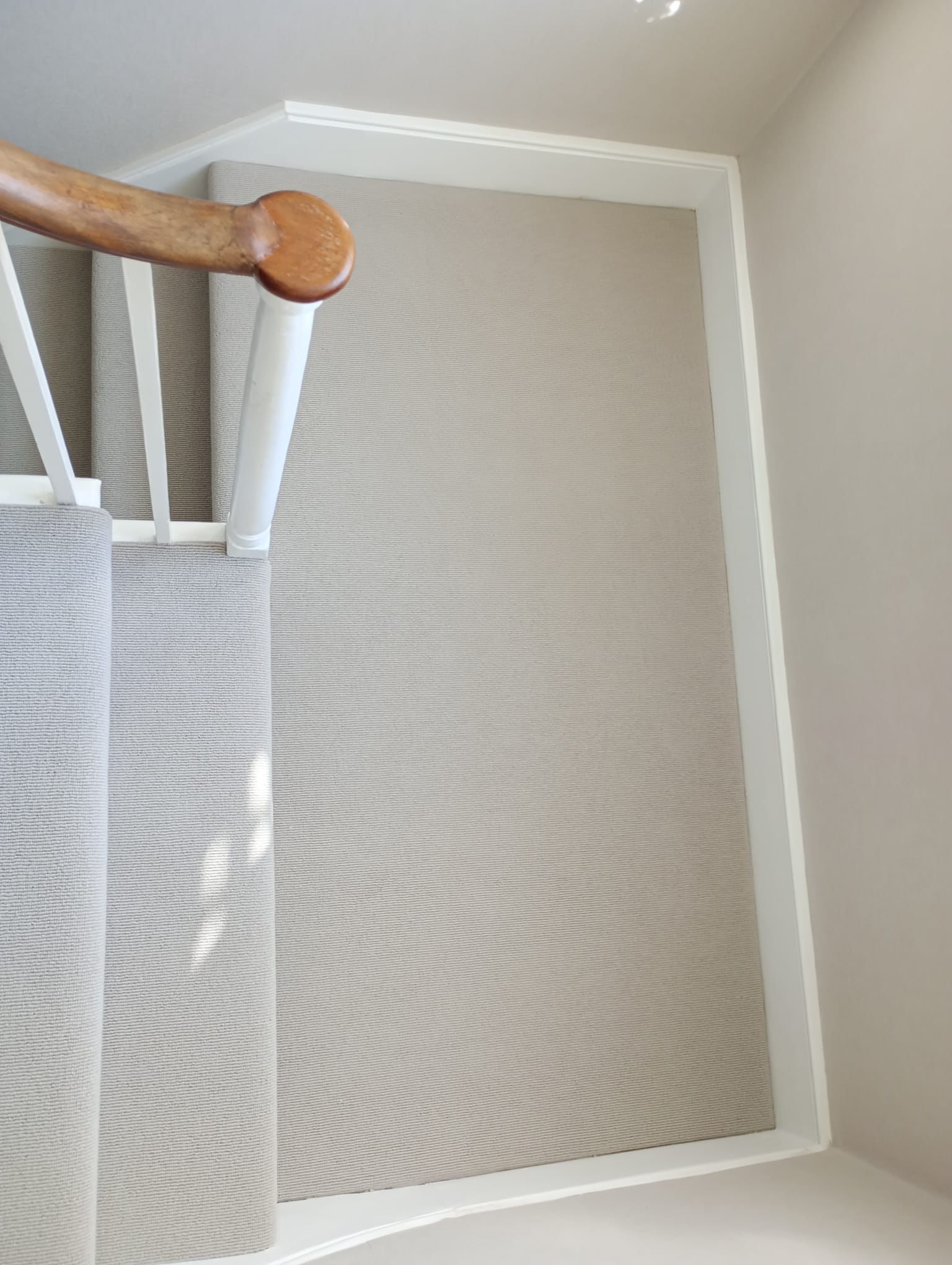 Westex Flooring Natural Loop Collection Cable Stucco carpet installation in Docklands-1