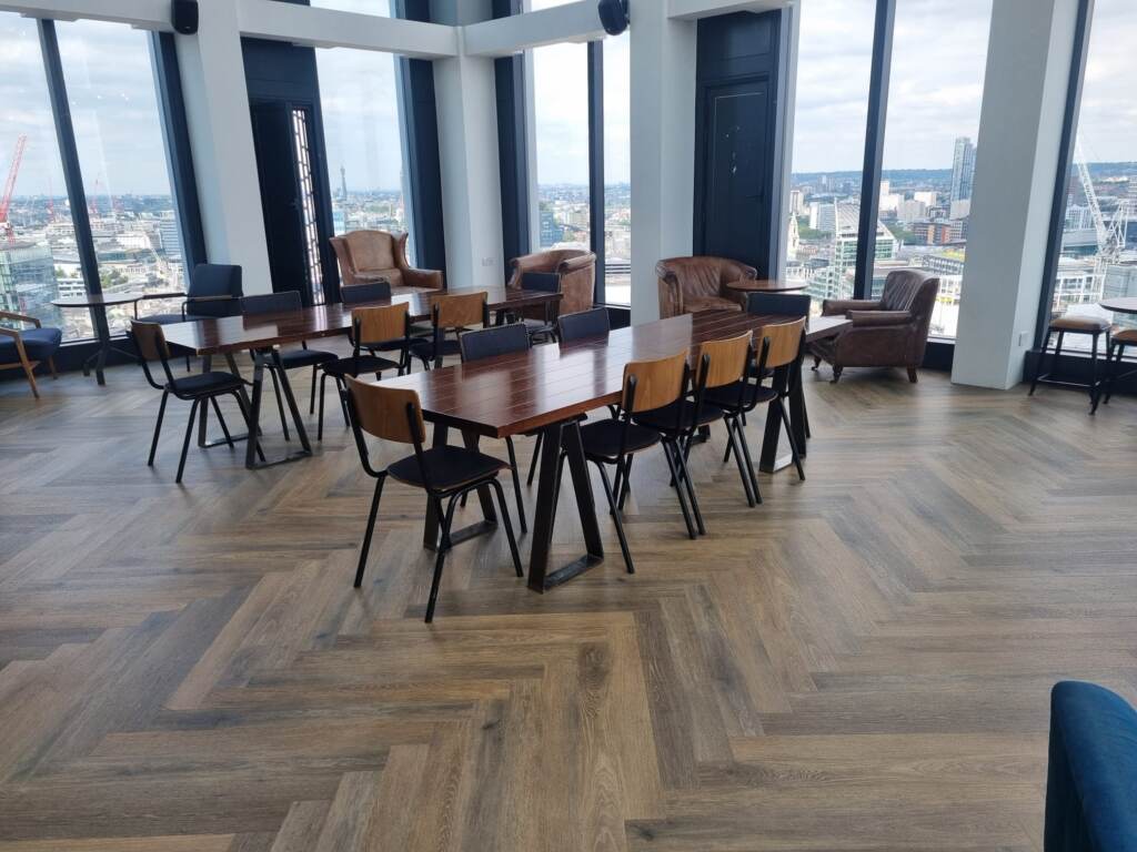 Amtico Spacia Hampton Oak Installation in Hammersmith, Luxury Vinyl Tile (LVT) Flooring, Wood Flooring, Home