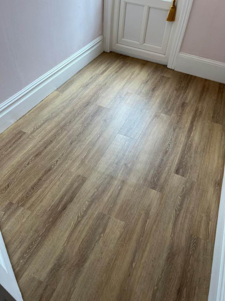 Amtico Spacia Muted Oak Installation in Earls Court, Luxury Vinyl Tile (LVT) Flooring, Wood Flooring, Home