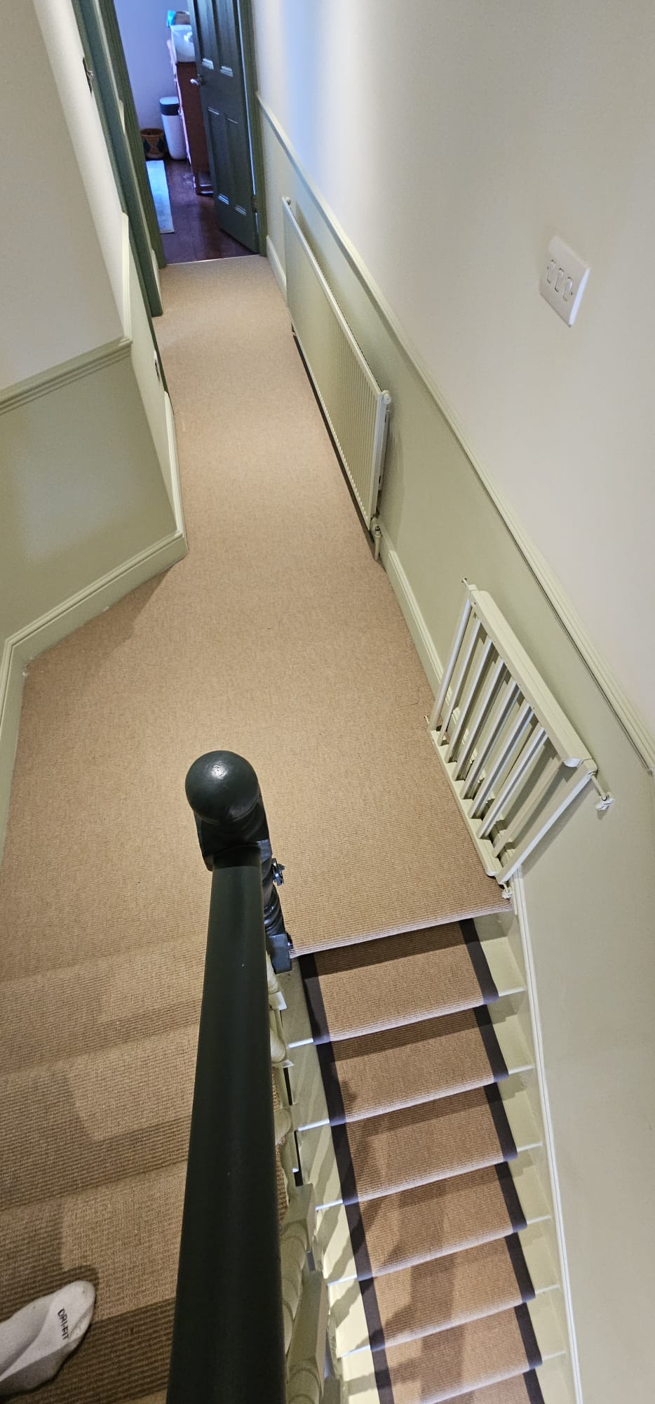 Fibre Carpets Flatweave Classics Small Boucle Ochre installation in Barnes-0