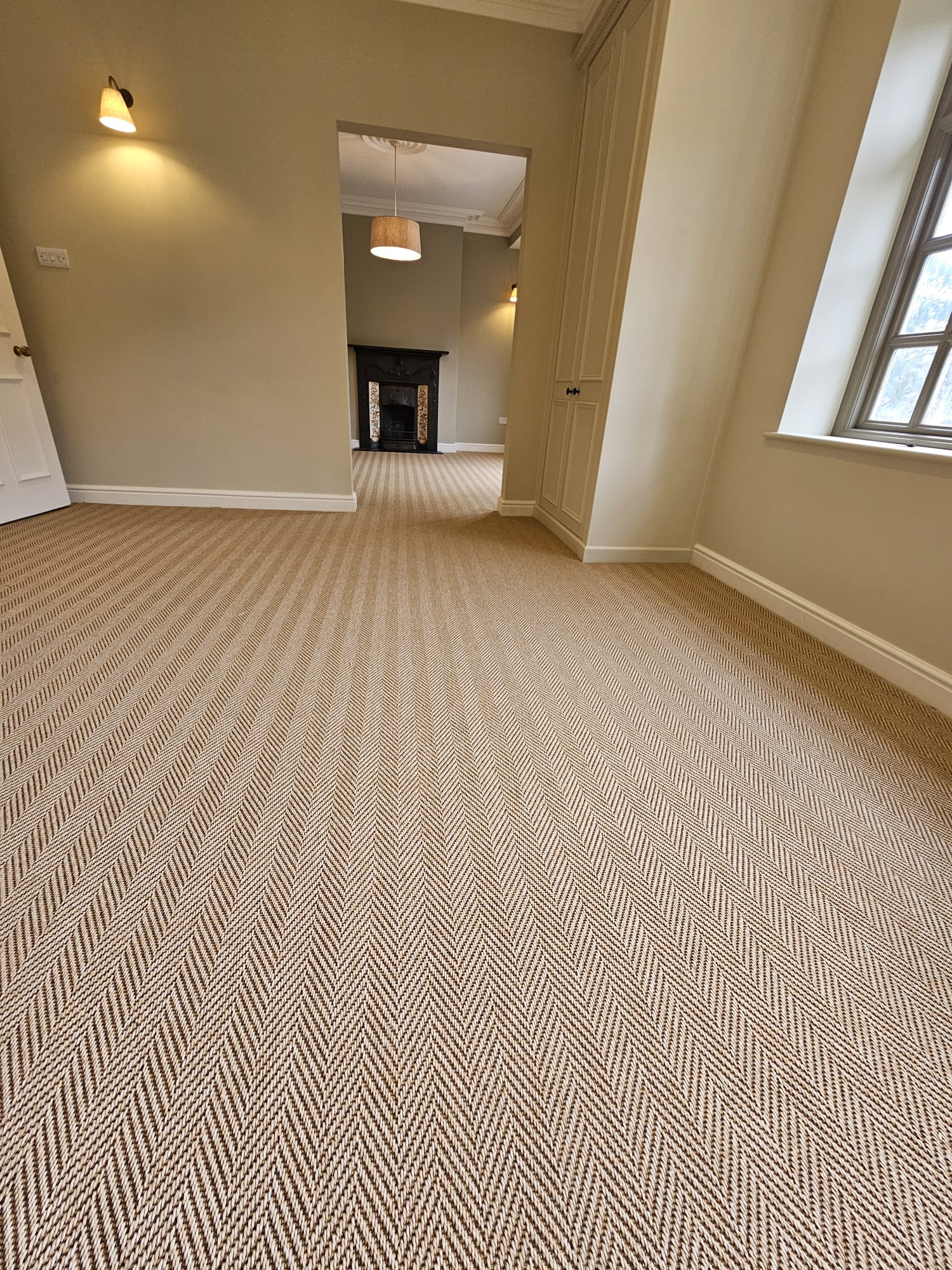 Fibre Carpets Sisal Bengal Raj installation in Richmond-1