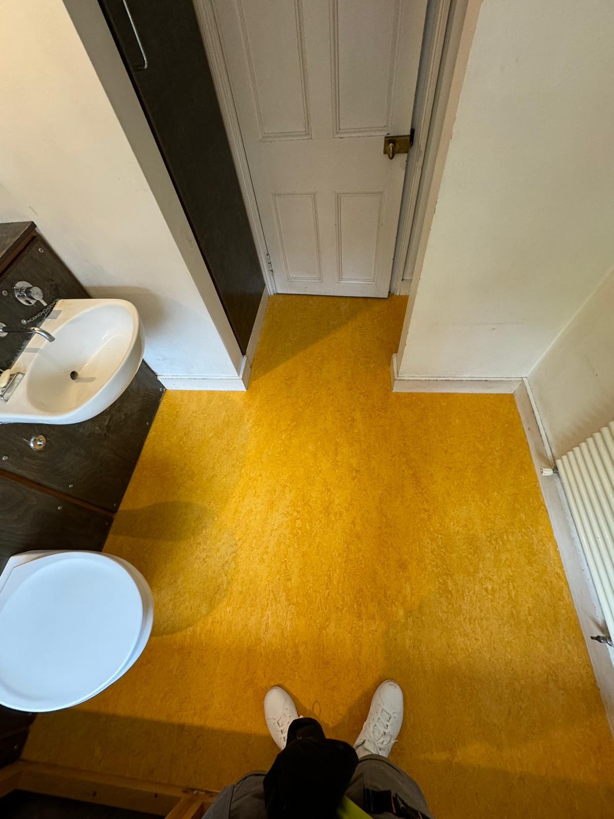 Marmoleum Real 3225 installation in Richmond-0