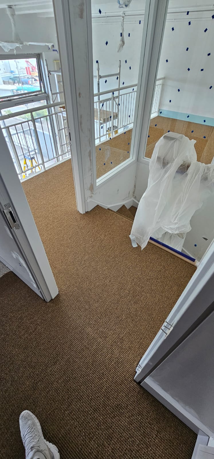 Unnatural Flooring New England Little Compton carpet installation in Chiswick-1