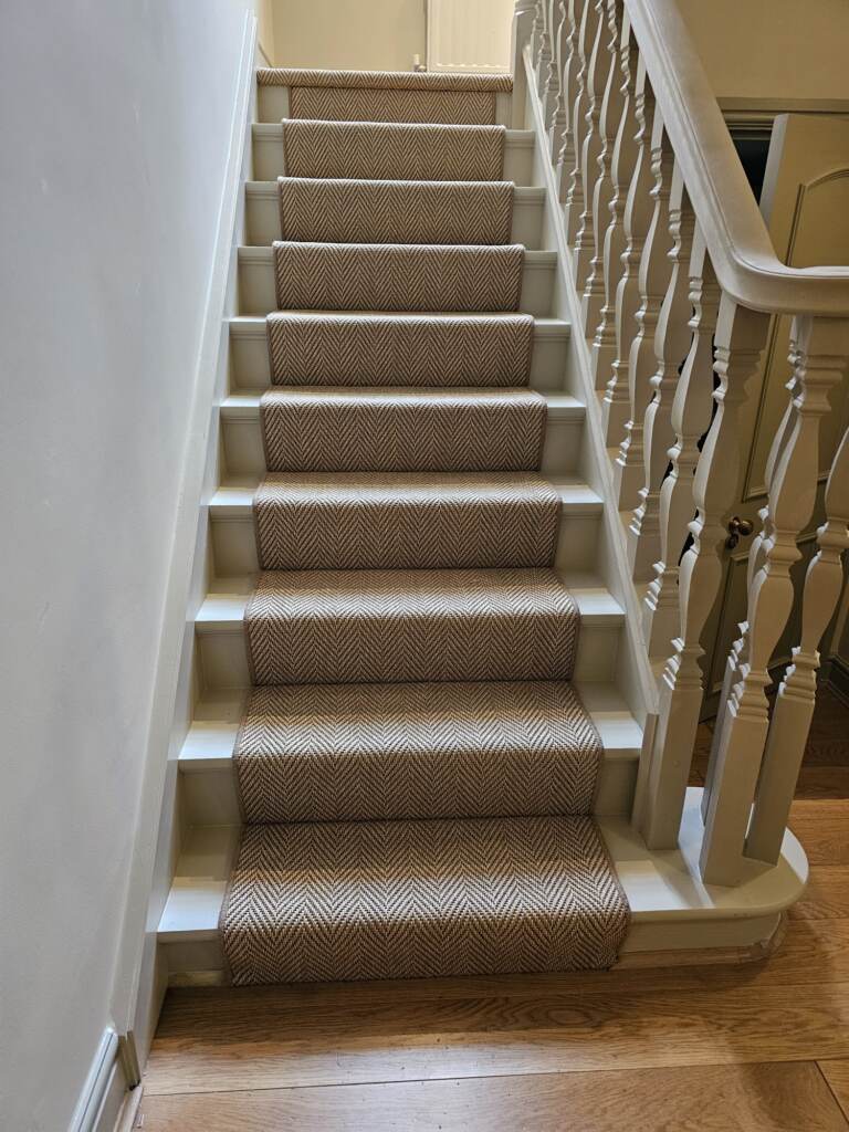 Unnatural Flooring New England Carpet Installation in Battersea, Home