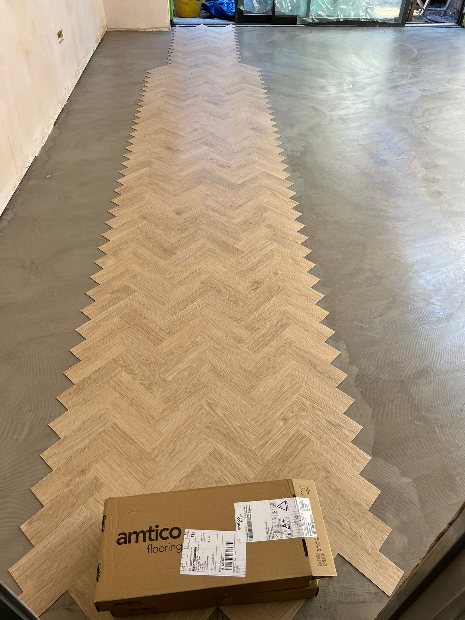 Amtico Form Eventide Oak installation in Kensington-0