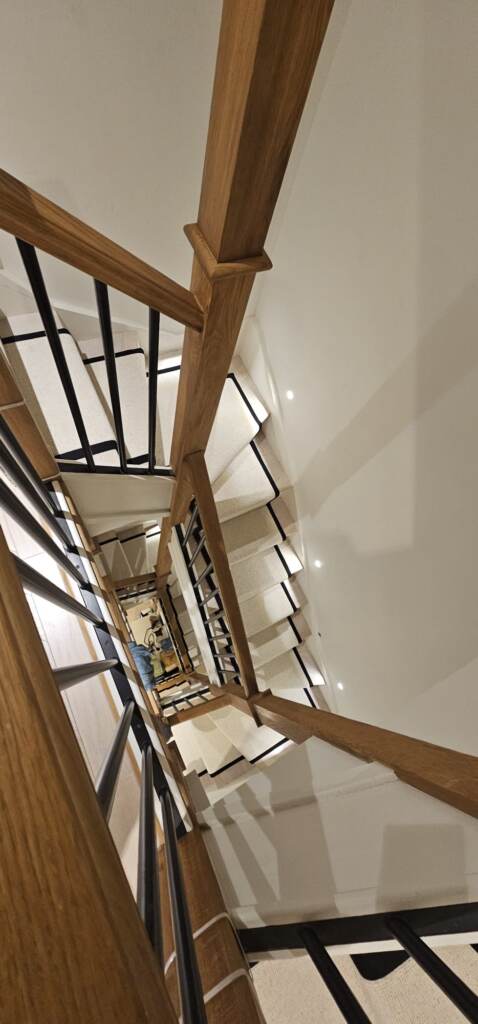 Clarendon Carpets Mayfair Loop Ivory Installation in Wandsworth, Carpet, Home