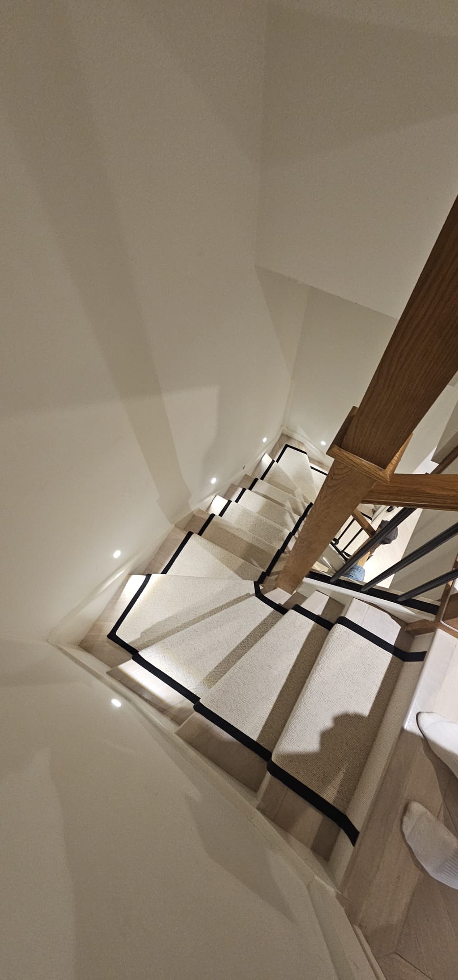 Clarendon Carpets Mayfair Loop Ivory installation in Wandsworth-1