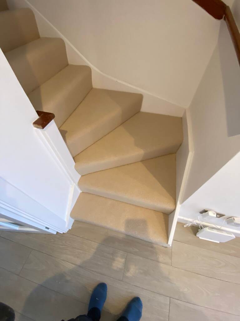 Clarendon Carpets Shoreditch Twine Installation in Wandsworth, Carpet, Home