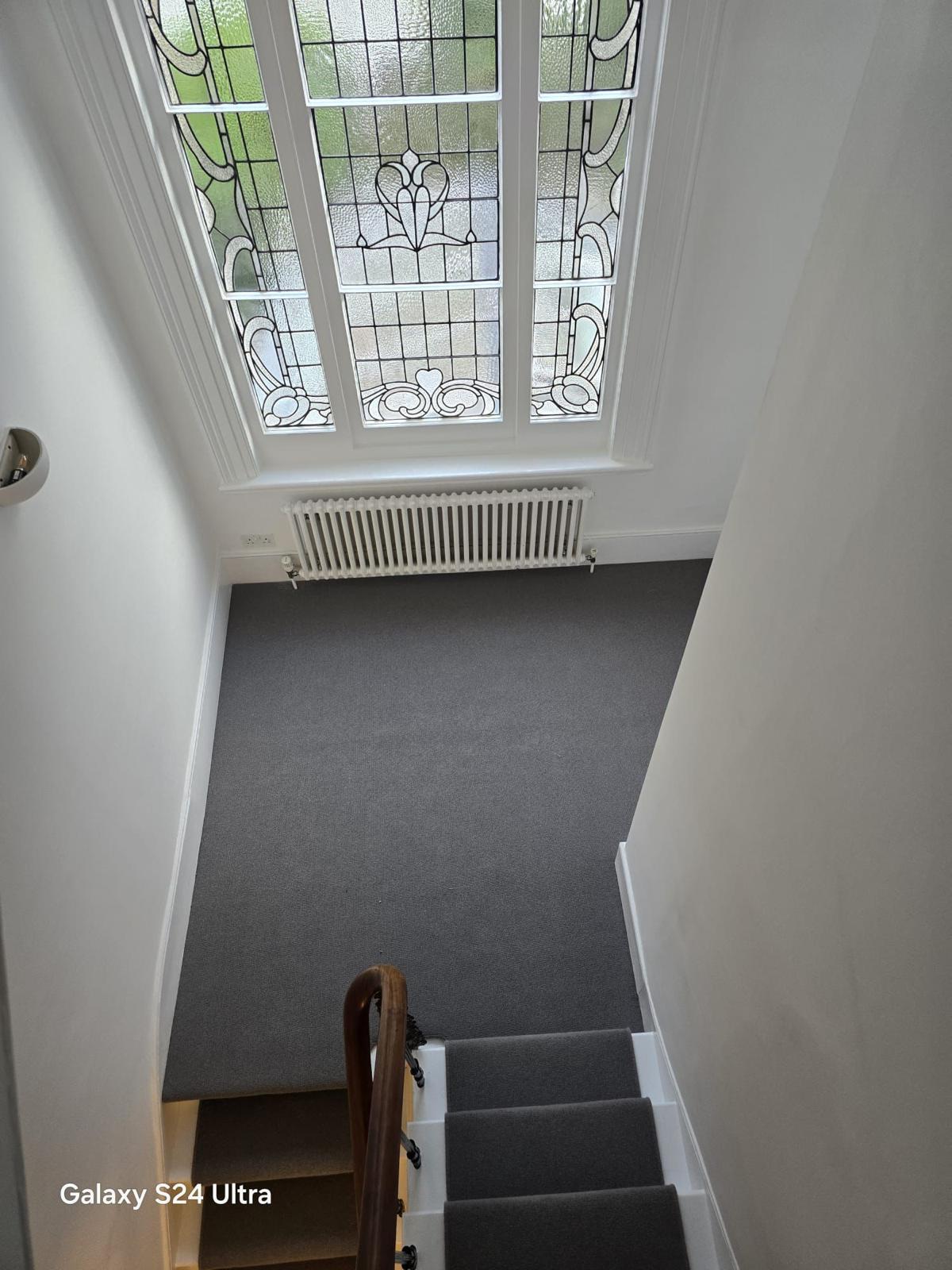Cormar Carpets Pimlico Graphite installation in Richmond-1