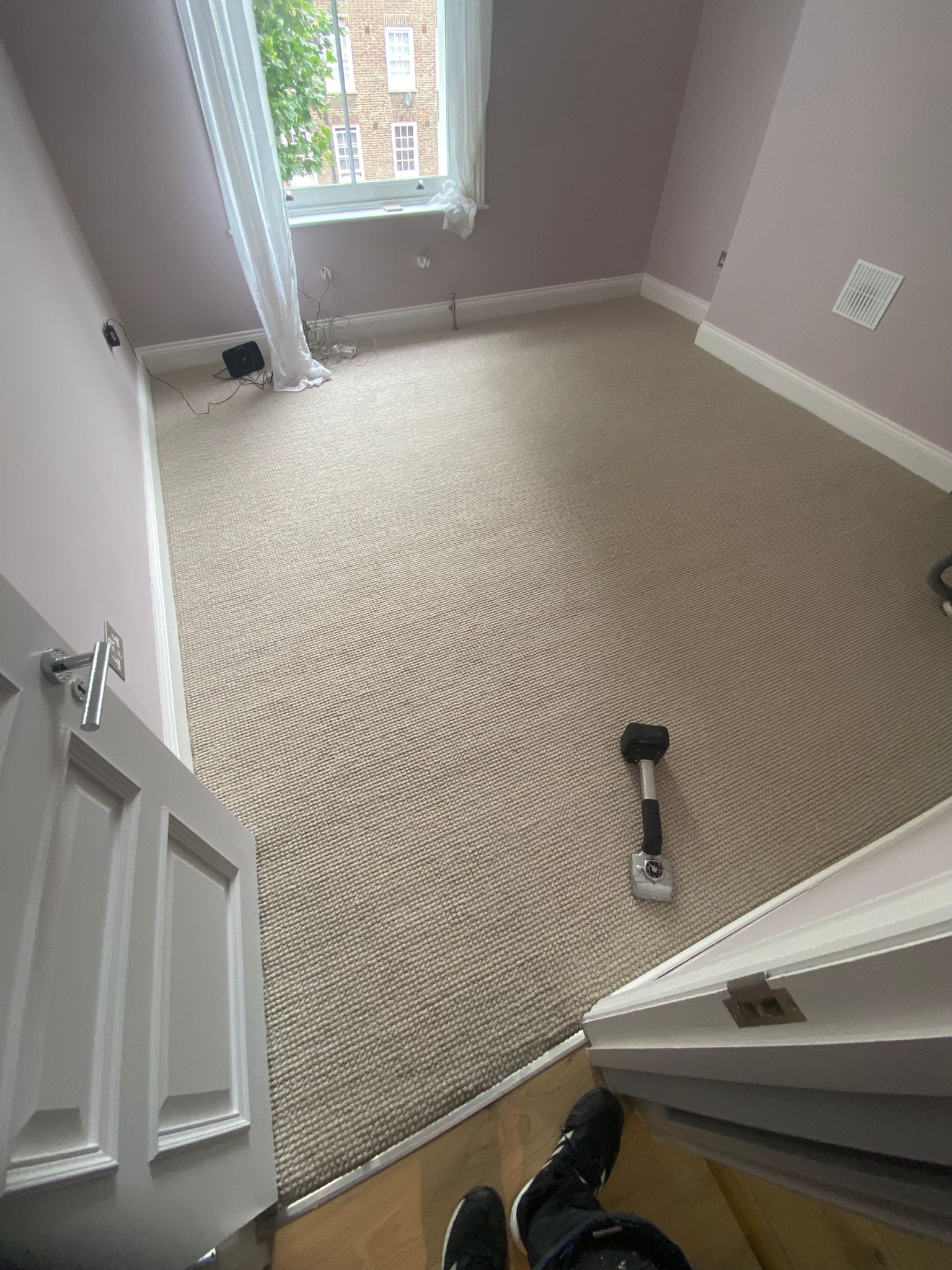 Elements London Winteros Winterfell carpet installation in Acton-0