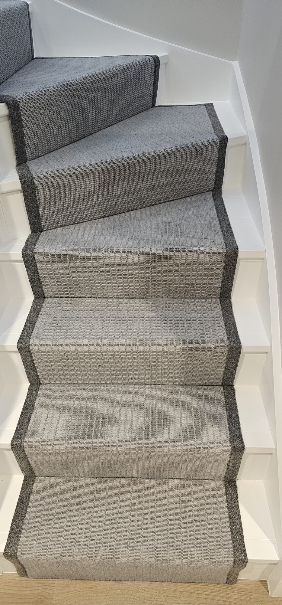 Fibre Carpets Wool Holland Park Ilchester installation in Docklands-1