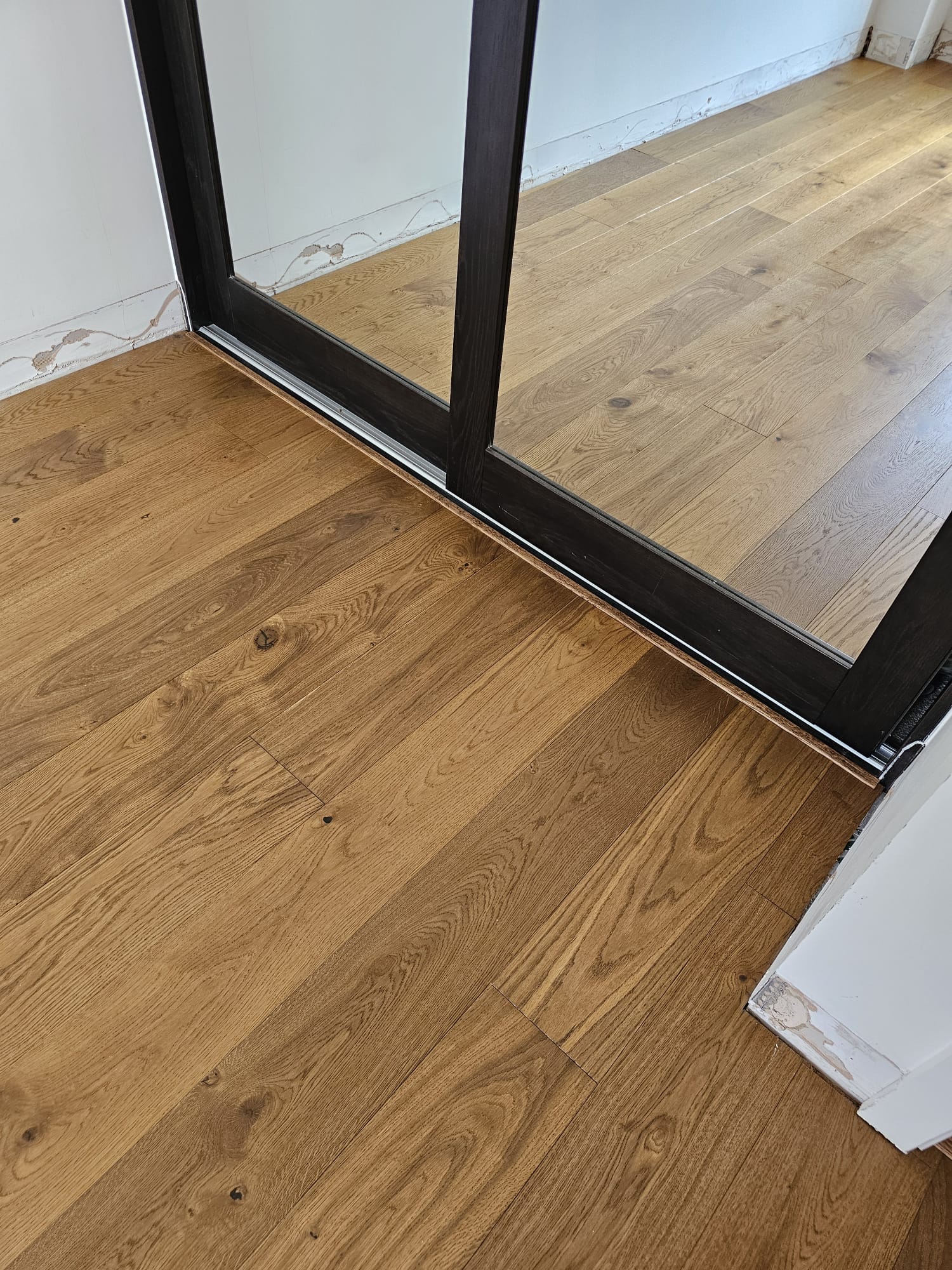 Furlong Flooring Next Step 125 Oak Nutmeg 20996 wood flooring installation in Kensington-2