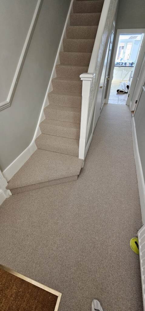 Victoria Carpets Sisal Weave Classic Flaven SWC04 Installation in Richmond, Carpet, Home