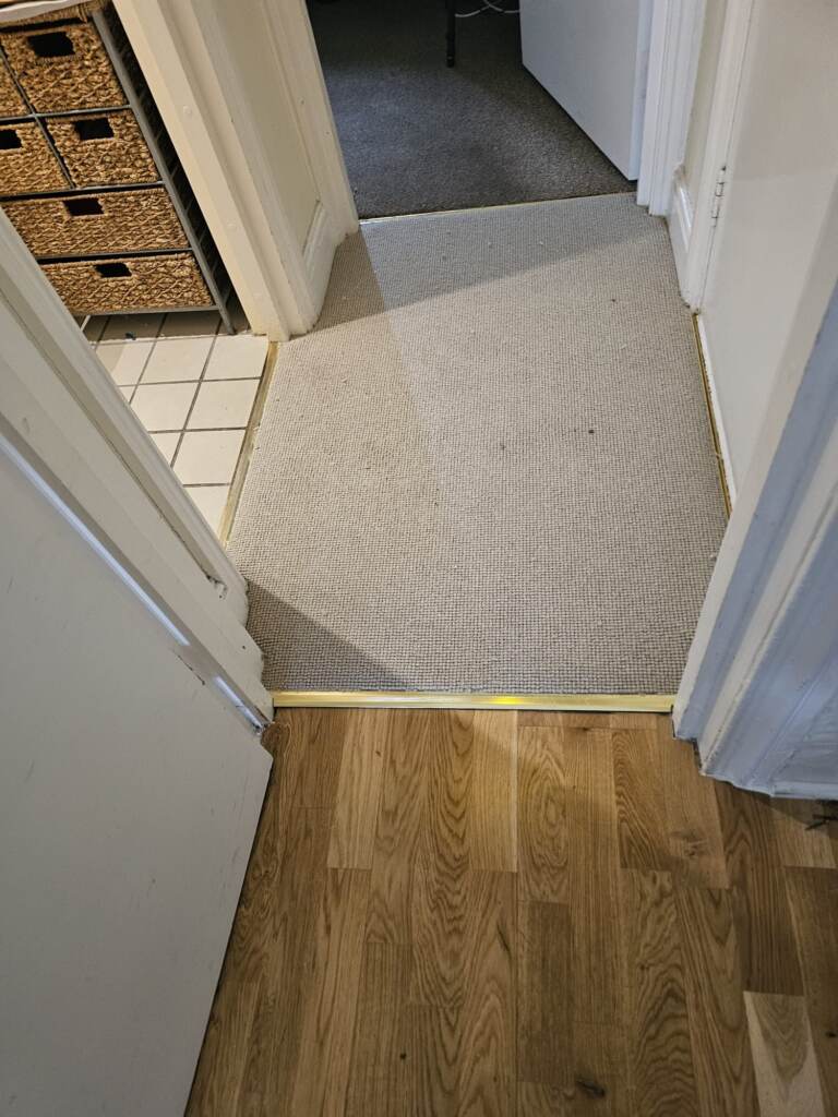 Abingdon Flooring Charter Plain Loop Cotswold 11 Carpet Installation in Lambeth, Home