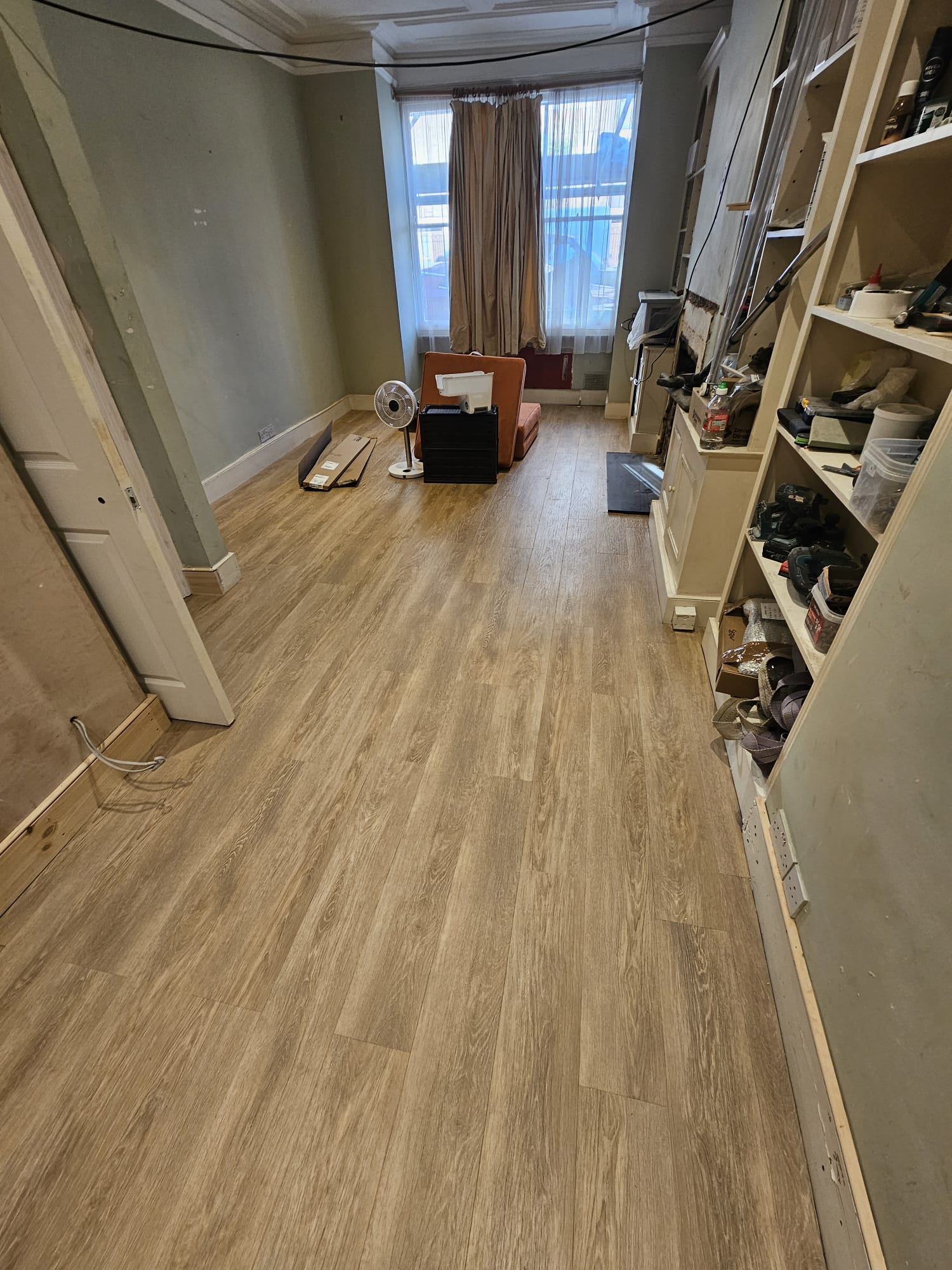 Amtico Form Fawn Oak installation in Lambeth-0