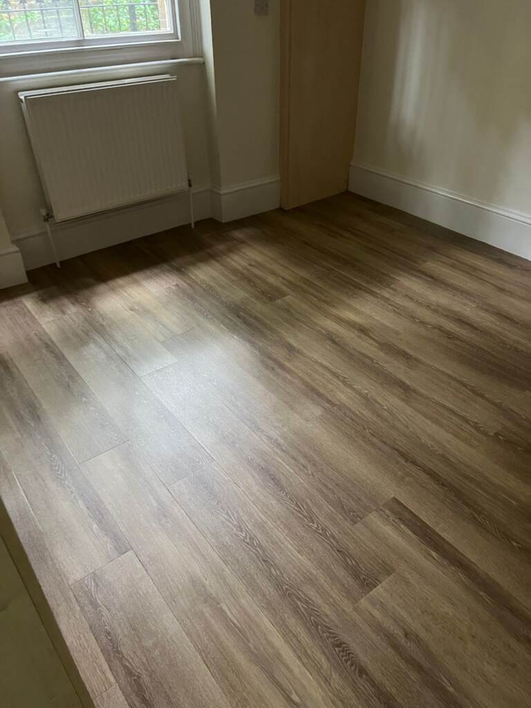Amtico Spacia Mulled Oak Installation in Chiswick, Luxury Vinyl Tile (LVT) Flooring, Wood Flooring, Home