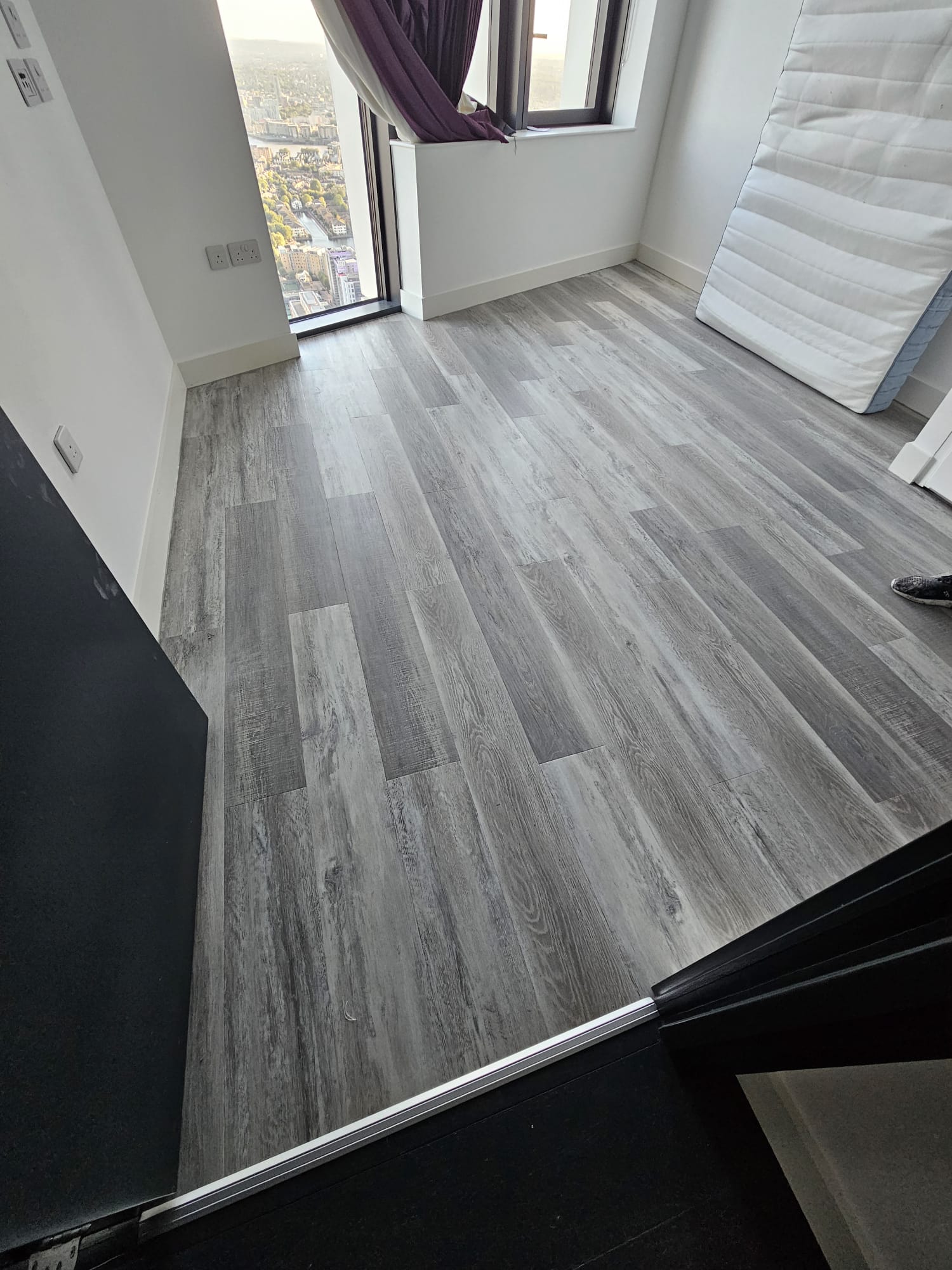 Amtico Spacia Urban Salvaged Timber installation in Paddington-1