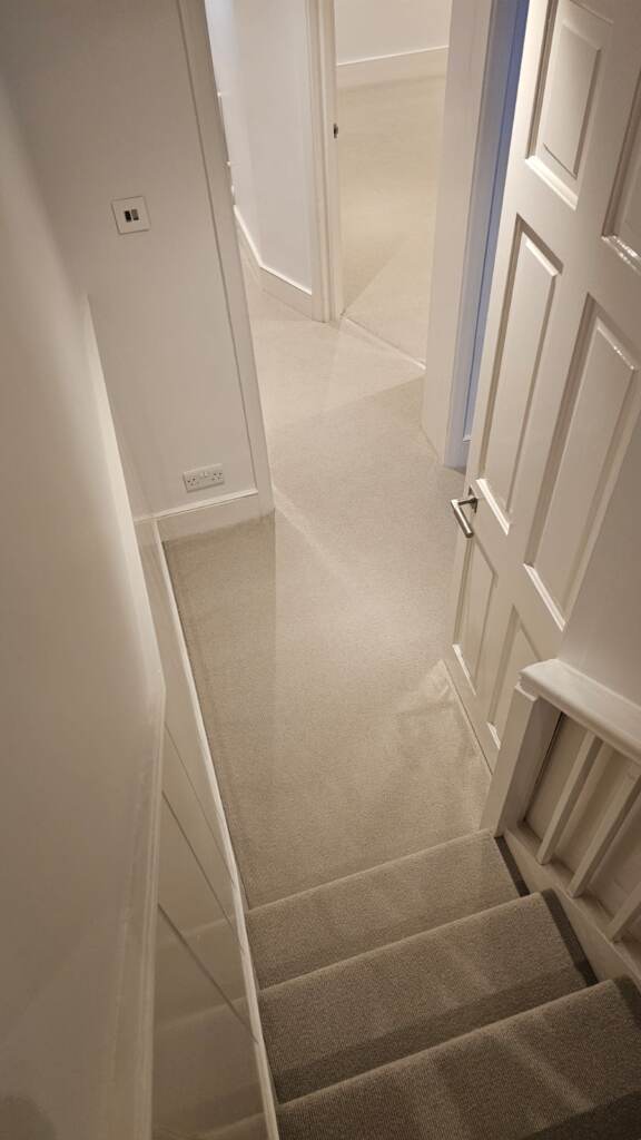 Clarendon Carpets Shoreditch Buttermilk Installation in Paddington, Carpet, Home